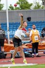 Mens  under-20s shot putt, Northern Senior and Under-20s Track and Field Champs., Manchester. Photo: David T. Hewitson/Sports for All Pics